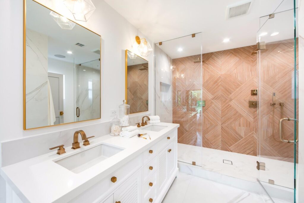 beautiful bathroom renovation