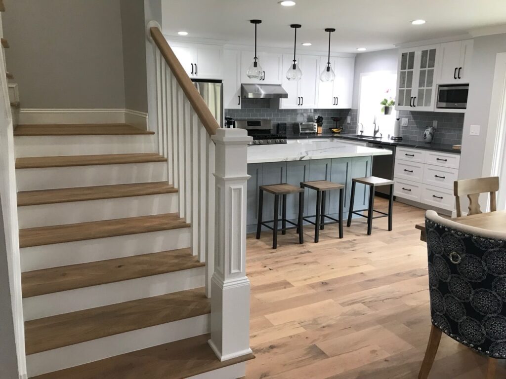 a kitchen remodeled by a home remodeling company