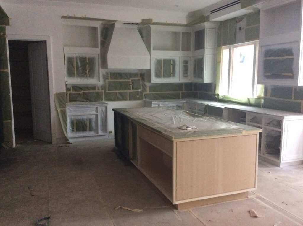 remodeling of a kitchen