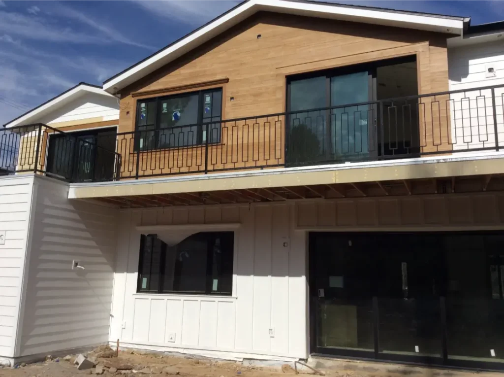 second story room addition focusing on the left main room built