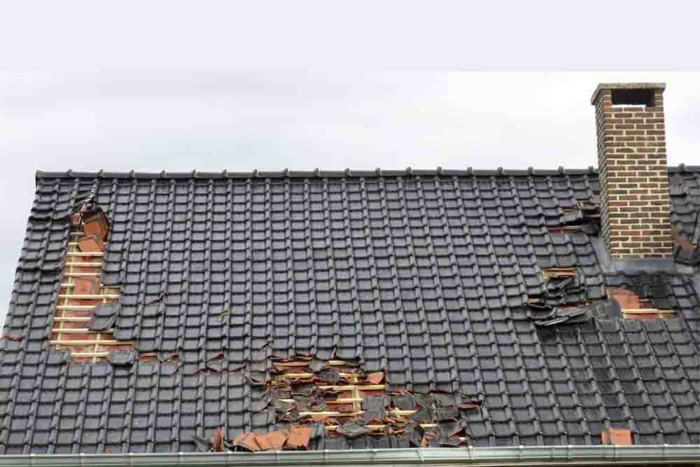 shows why timely storm damage roof repair is important