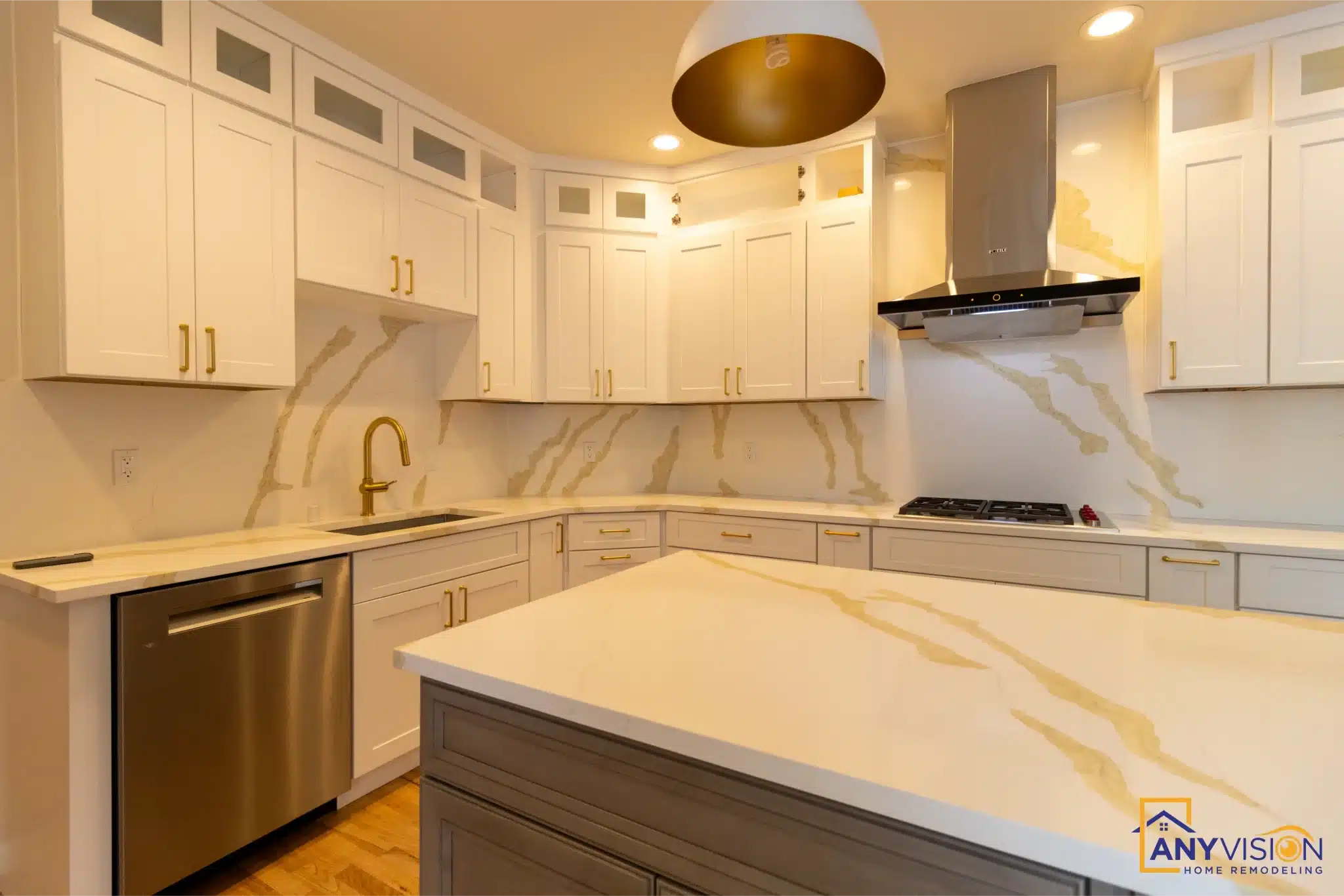Kitchen & Primary Bath in Klahanie, Issaquah by Anyvision Home Remodeling