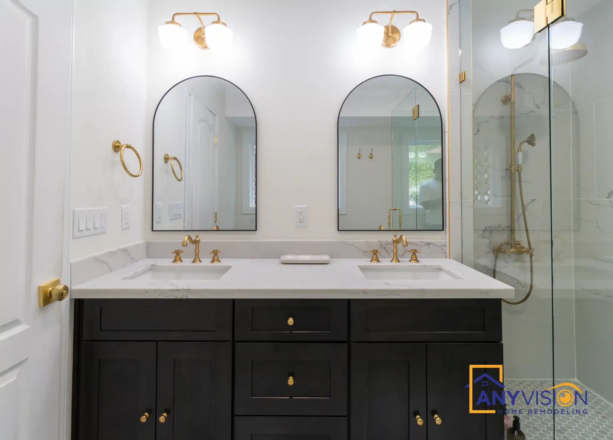 Bathroom Remodel in Meadowdale, Edmonds by Anyvision Home Remodeling