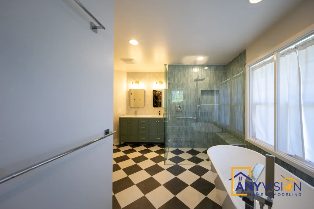 Bathroom Remodel in Highland Creek, Sammamish by Anyvision Home Remodeling