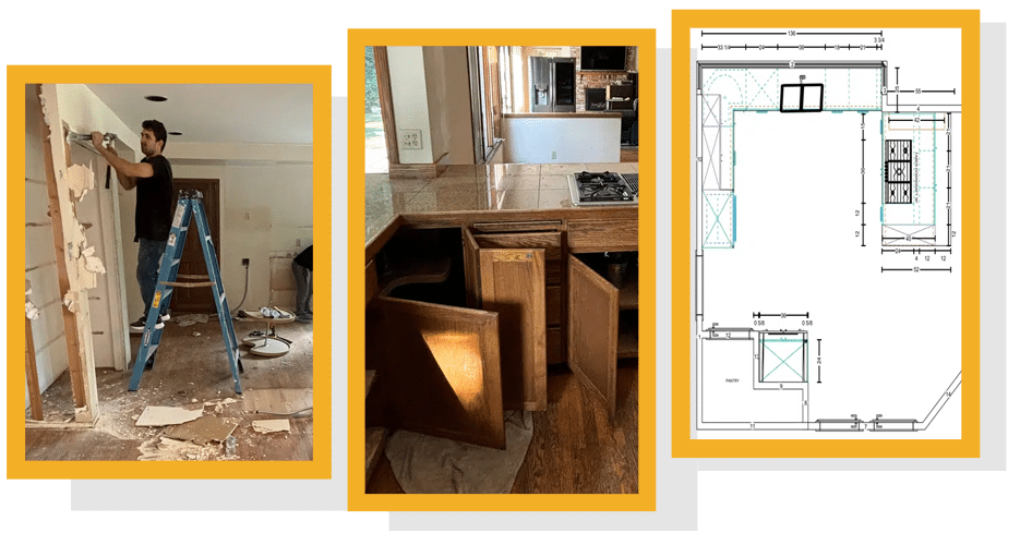 the redmond kitchen remodeling project process