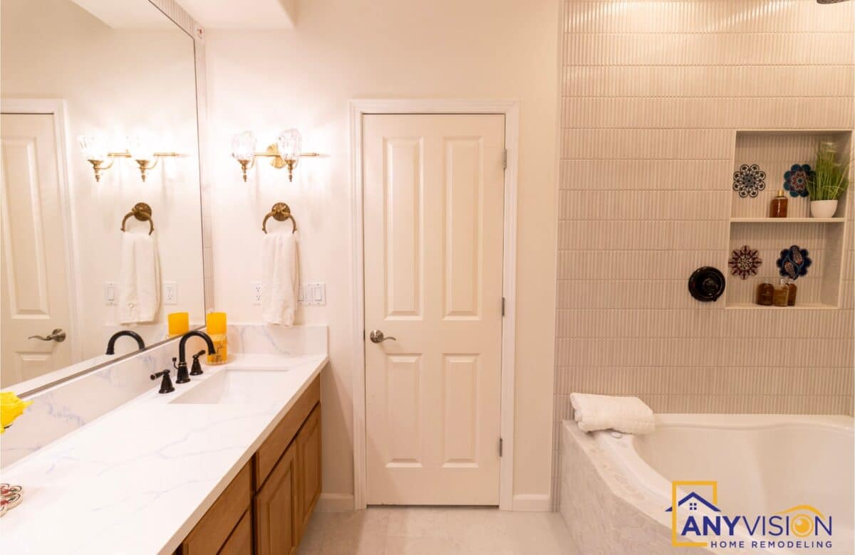 Bathroom remodel in Bellevue