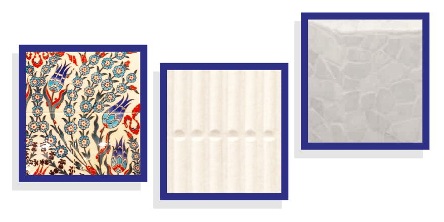 Materials used for the bathroom remodel in Redmond